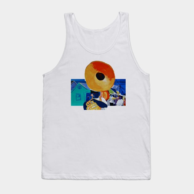 Sousaphone on Parade Tank Top by SPINADELIC